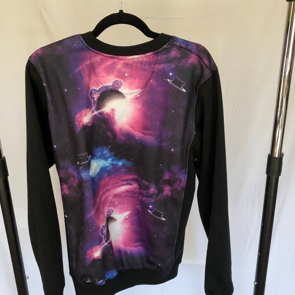 Entree LS Teddy Galaxy Sweater - Picture 4 of 4